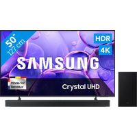 Koop Samsung 50" Crystal UHD U8070F (2025) + Samsung HW-B750F Zwart - 6151128059075