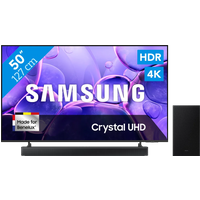 Koop Samsung 50" Crystal UHD U8070F (2025) + Samsung HW-B66CF Zwart - 6151128056050