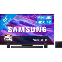 Koop Samsung 85" Neo QLED QN80F 4K (2025) + Samsung HW-Q930F Zwart - 6151128151120