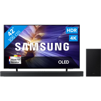 Koop Samsung 42" OLED S90F (2025) + Samsung HW-B750F Zwart - 6151128388335