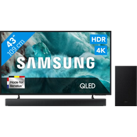 Koop Samsung 43" QLED 4K Q7F4 (2025) + Samsung HW-B66CF Zwart - 6151128321370
