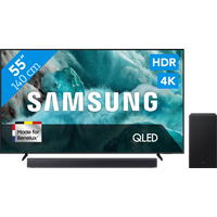 Koop Samsung 55" QLED Q7F4 4K (2025) + Samsung HW-B450F (2025) - 6151124931979