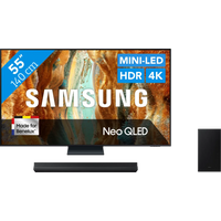 Koop Samsung 55" Neo QLED QN73F 4K (2025) + Samsung HW-B66CF (2025) - 6151124038067