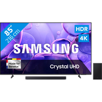 Koop Samsung 85" Crystal UHD U8070F (2025) + Samsung HW-B450F Zwart - 6151127971903
