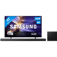 Koop Samsung 42" OLED S90F (2025) + Samsung HW-QS700F Zwart - 6151128391373